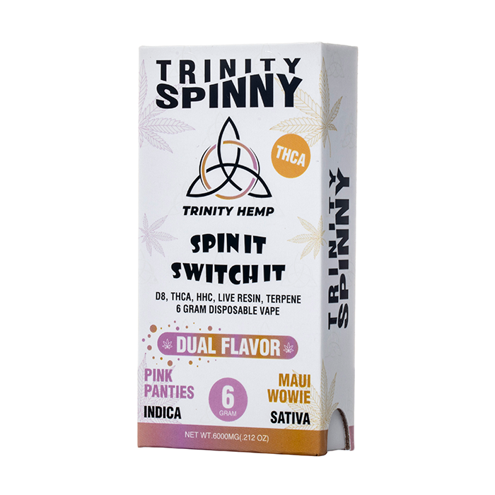 Trinity Spinny THCA Dual Flavor Disposable 6G