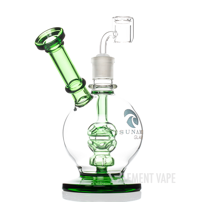 Tsunami Glass 8" Circle Perc Concentrate Rig $54.99