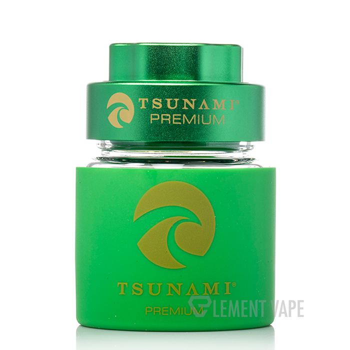 Tsunami Premium Metal Grinder Air Tight Glass Jar - $13.99