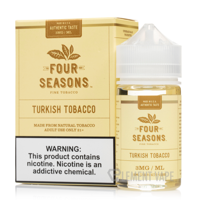 Turkish Tobacco - Four Seasons - 60mL