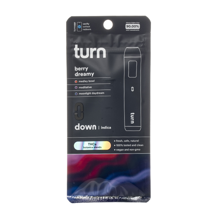 Turn Botanica Blends THCA Disposable 2G $24.99