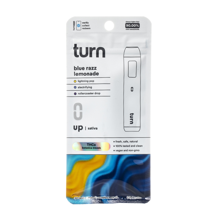 Turn Botanica Blends THCA Disposable 2G - $24.99