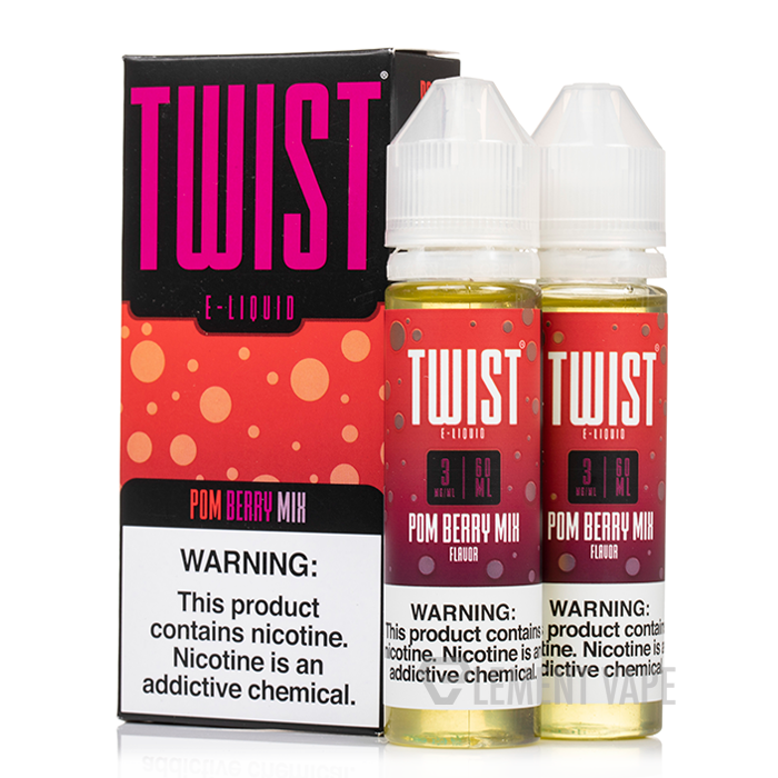 Pom Berry Mix - Twist E-Liquid - 120mL $19.99