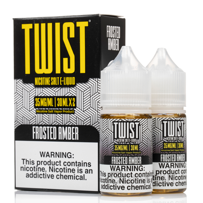 Frosted Amber - Twist SALT E-Liquid - 60mL $17.99