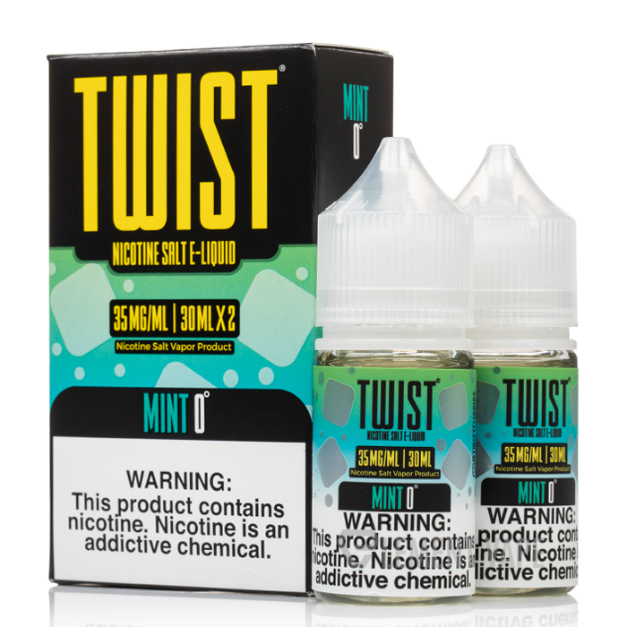 Mint 0 - Twist SALT E-Liquid - 60mL $19.99
