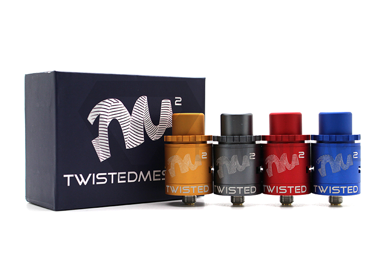 Twisted Messes² RDA (Lite Edition) | 22mm Anodized Aluminum - $49.95