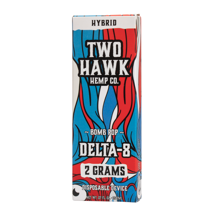 Two Hawk Extracts Delta-8 Disposable 2G