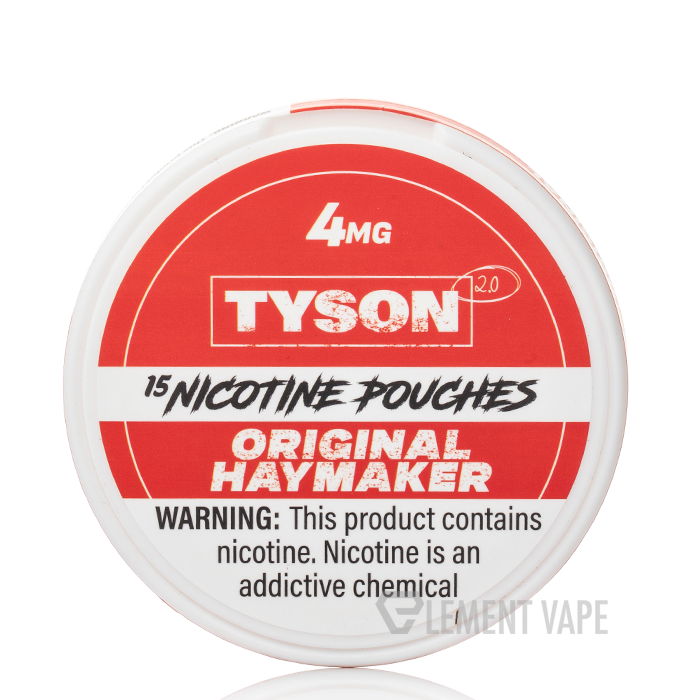 Tyson 2.0 Nicotine Pouches - Original Haymaker Tyson 2.0 Nicotine Pouches - Original Haymaker