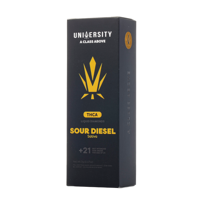University THCA Liquid Diamonds Disposable 2G