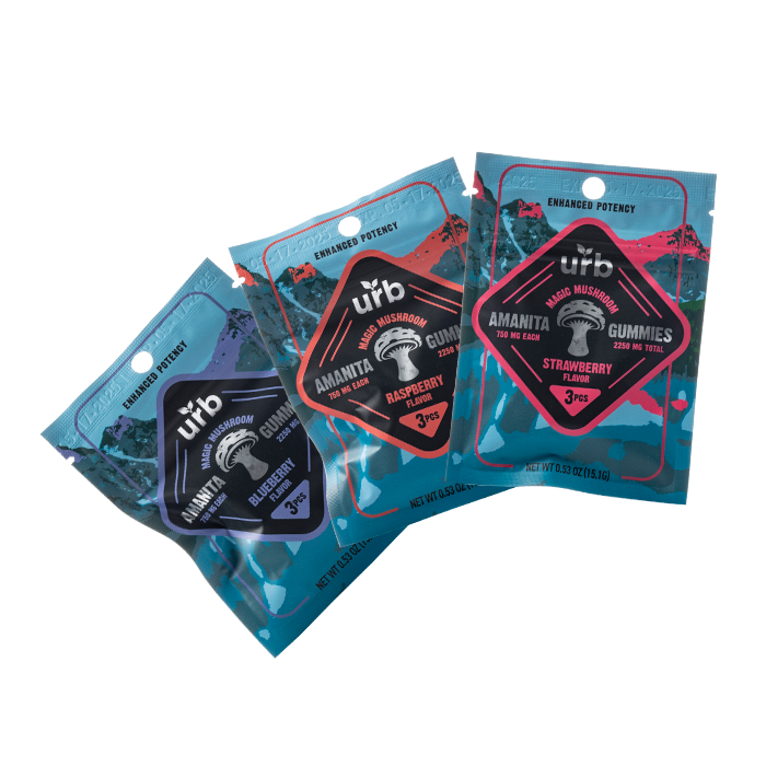 URB Amanita Magic Mushroom Gummies 2250mg