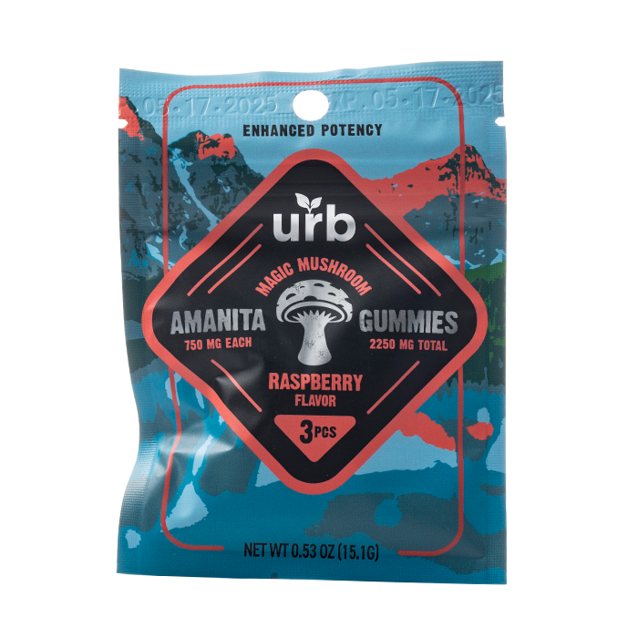 URB Amanita Magic Mushroom Gummies 2250mg