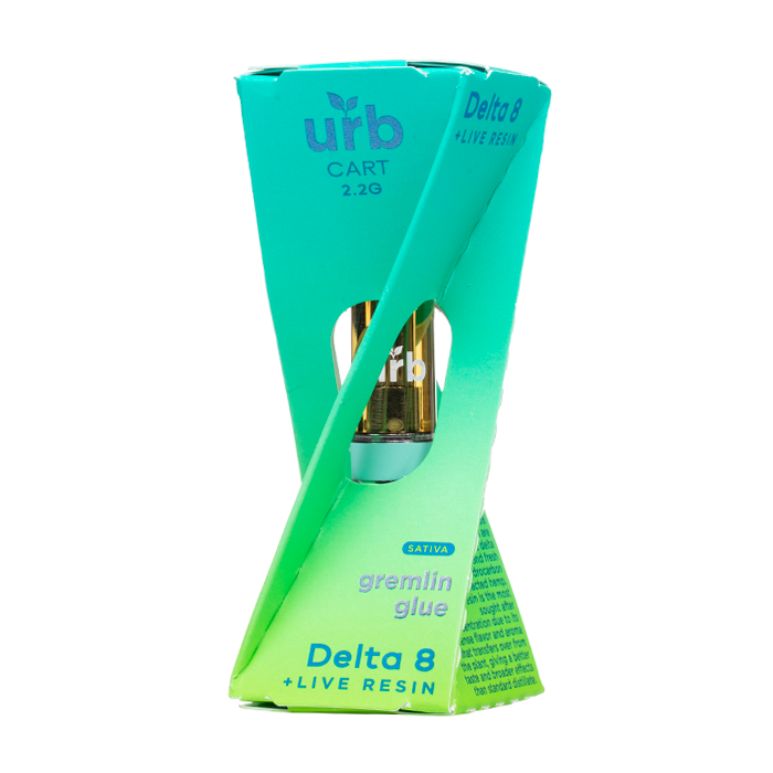 URB Delta-8 THC Live Resin Cartridge 2.2G
