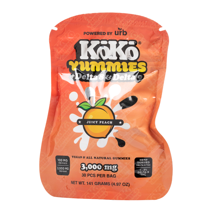 URB Koko Yummies Delta-8/9 Gummies 3000mg