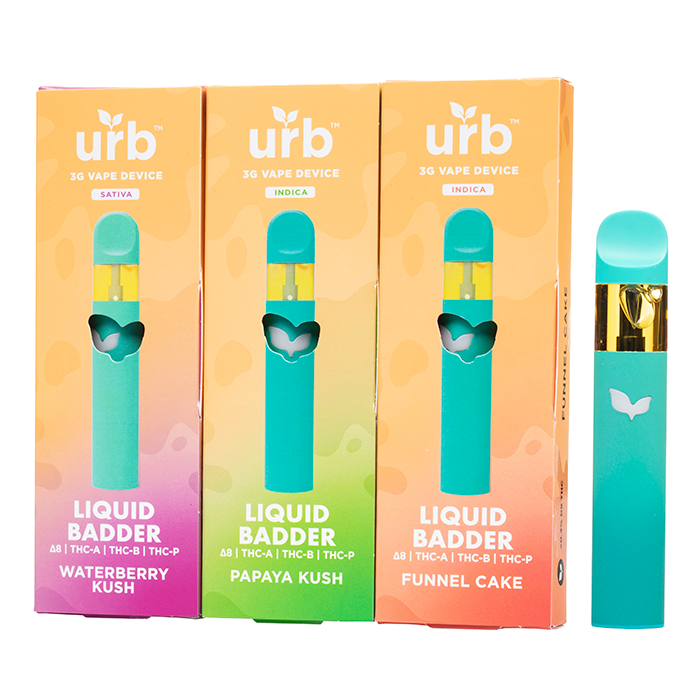 URB Vape-Cay Rome Liquid Badder Disposable 3G