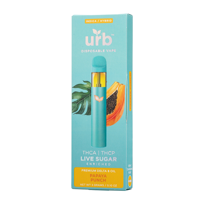 URB Vape-Cay Paris Live Sugar Disposable 3G