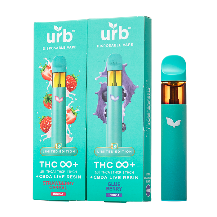 URB THC Infinity+ Live Resin Disposable 3G