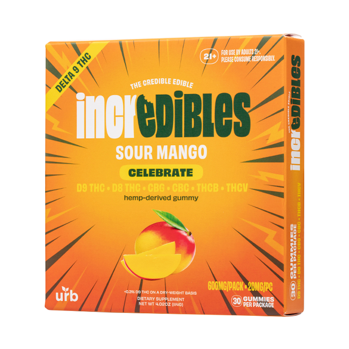 URB x Incredibles Gummies 600mg