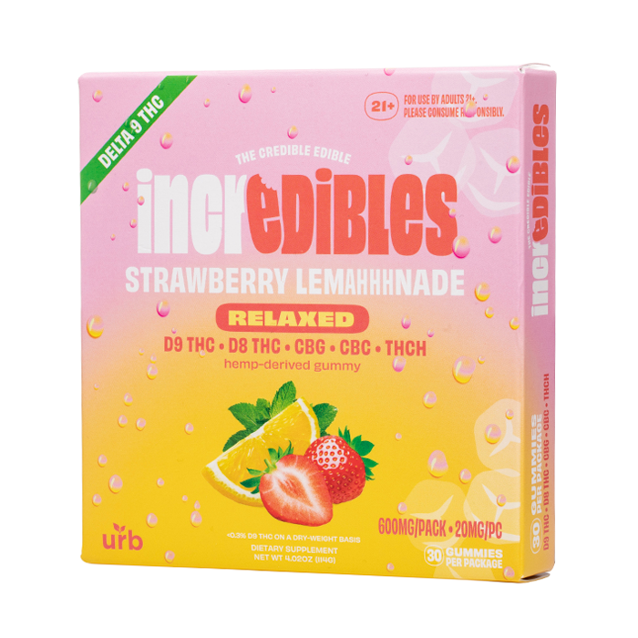 URB x Incredibles Gummies 600mg