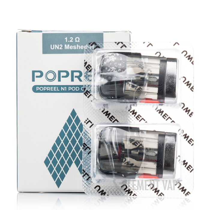 elfbar elfa master akku Uwell Popreel P1/PK1 Replacement Pod - 1.2ohm (4-Pack) - Vape Wholesale USA