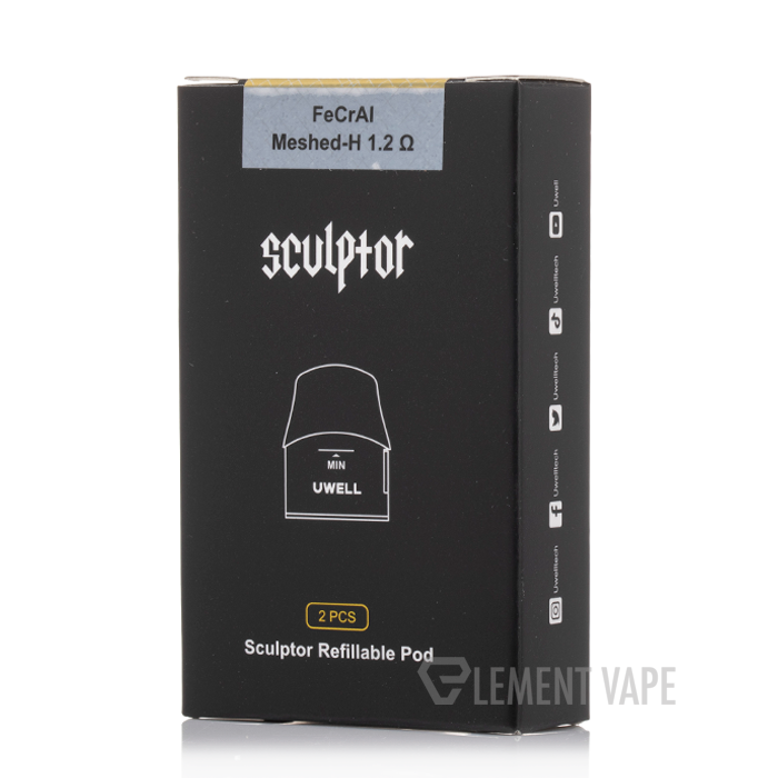 Uwell Sculptor Replacement Pods $4.99