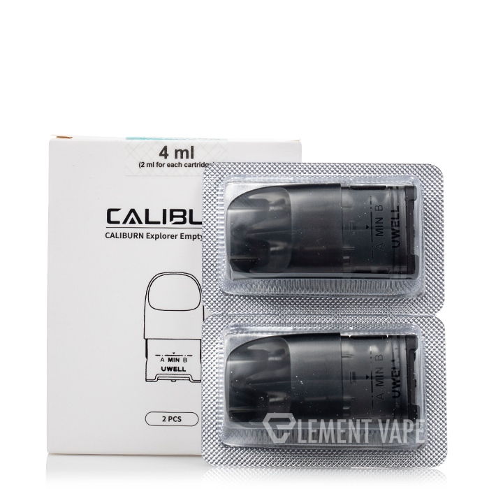 Uwell Caliburn Explorer Replacement Pods $4.99