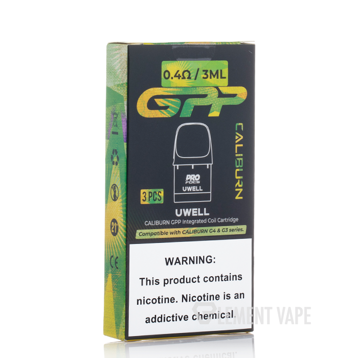 elfbar elfa master akku Uwell Caliburn GPP Pods | G4 Pods main image 1