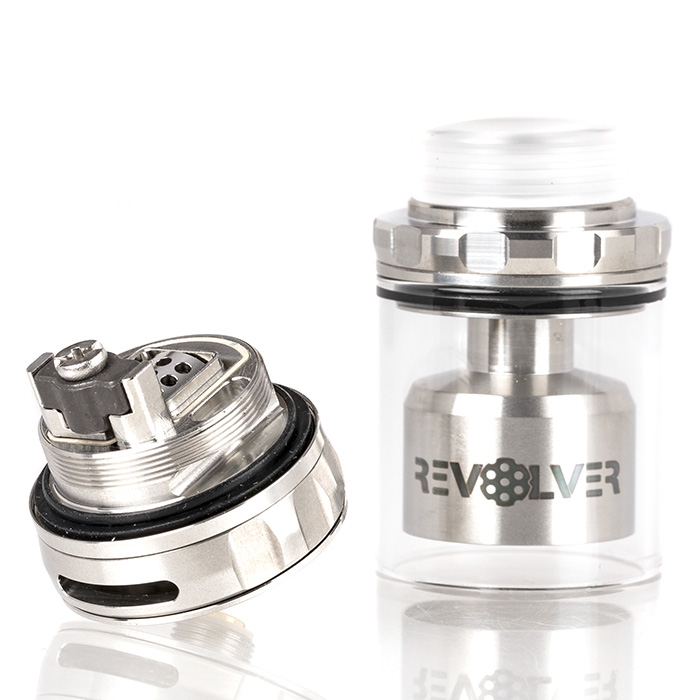 vape revolver Vandy Vape Revolver RTA Support Single Coil Build with 5ml Capacity- Black
