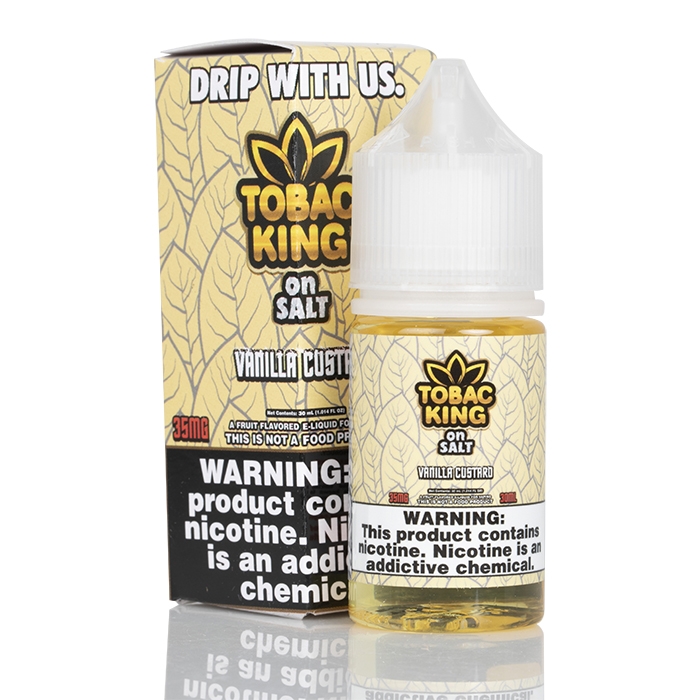 custard flavored vape juice Custard Flavored Vapes Vanilla Custard vape juice Disposable Vape Flavors  You Love Now in 30mL Salt Nic Bottles main image 1
