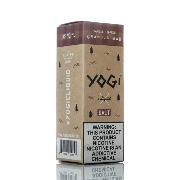 Vanilla Tobacco Granola Bar - Yogi Salts - 30mL - $10.99