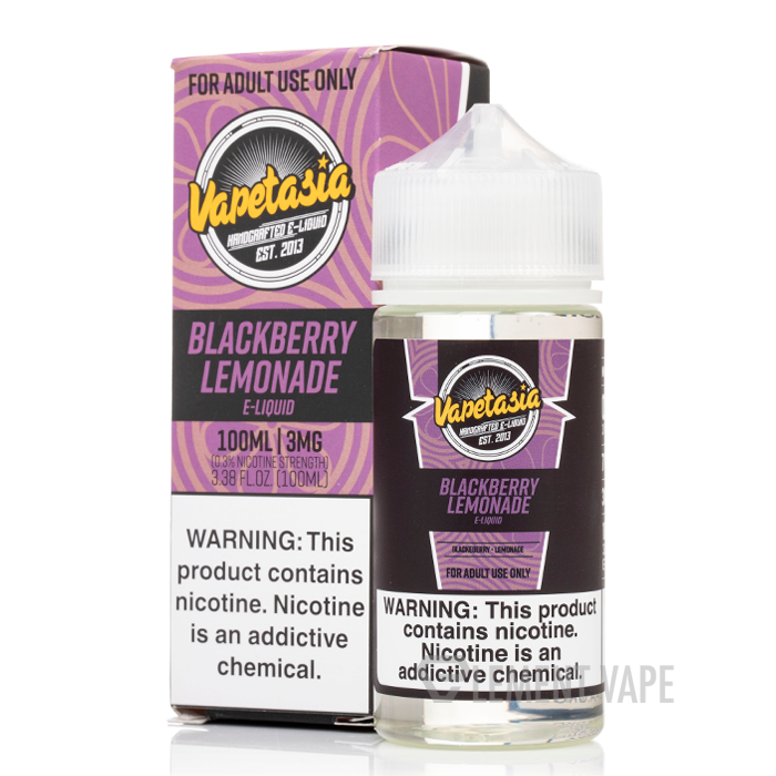 elf bar vape uk BLACKBERRY LEMONADE BY VAPETASIA SALT 30ML main image 1