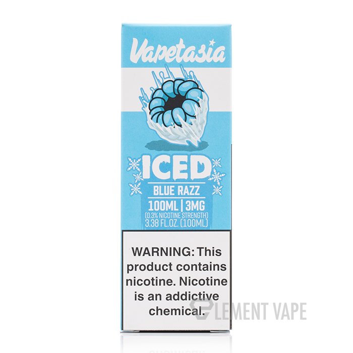 how much is elf bar vape ICED Blue Razz - Vapetasia