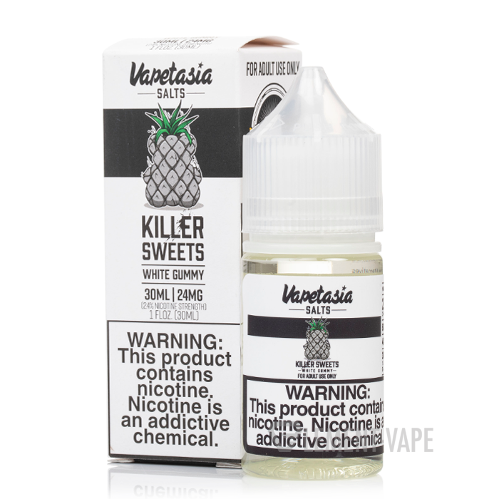 White Gummy - Vapetasia Salts - 30mL - $9.99 White Gummy - Vapetasia Salts - 30mL - $9.99