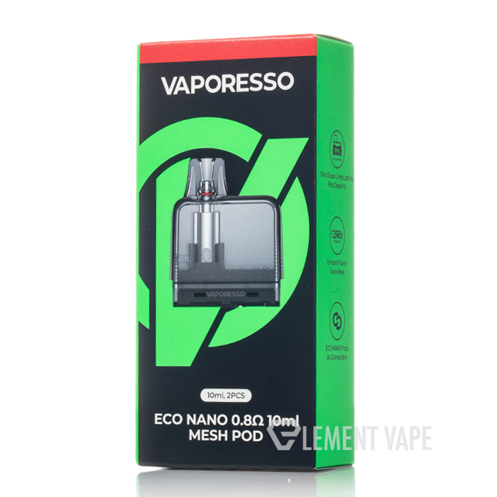 pod di ricambio vaporesso eco nano Eco Nano Pod Ricambio 6 ml Vaporesso 2pz main image 1