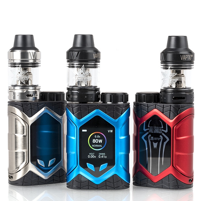 elfbar elfa master akku Vaptio Wall Crawler 80W TC Starter Kit