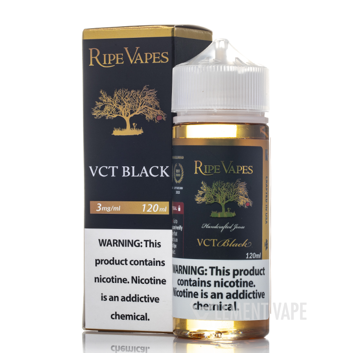 VCT Black - Ripe Vapes - 120mL