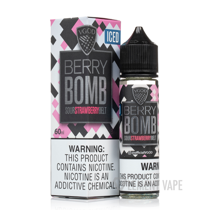 Iced Berry Bomb - VGOD E-Liquid - 60mL - $9.99 Iced Berry Bomb - VGOD E-Liquid - 60mL - $9.99