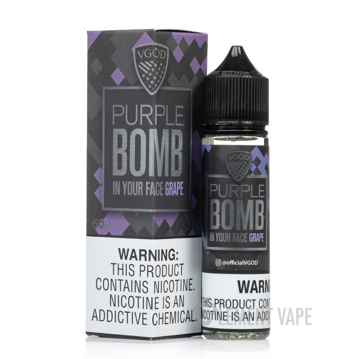 Purple Bomb - VGOD E-Liquid - 60mL - $10.99