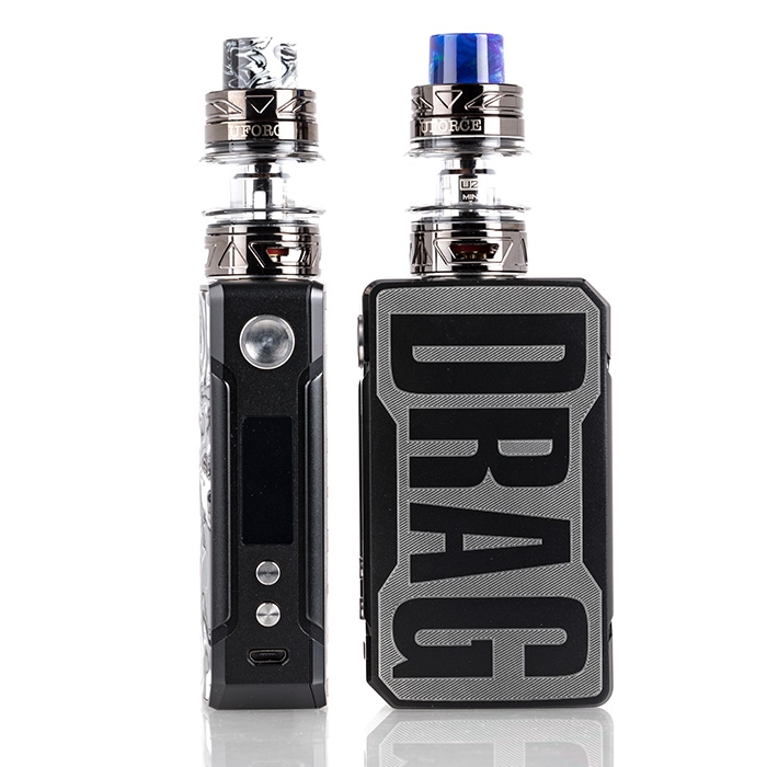 voopoo drag logos 2 177W & UFORCE T2 Starter Kit HQD CUVIE PLUS SOUR color_purple Choose Flavor:Sour Apple