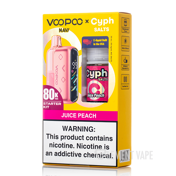 VOOPOO NAVI 50K Kit X Cyph Salts Bundle $22.99
