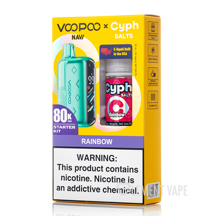 VOOPOO NAVI 50K Kit X Cyph Salts Bundle - $22.99