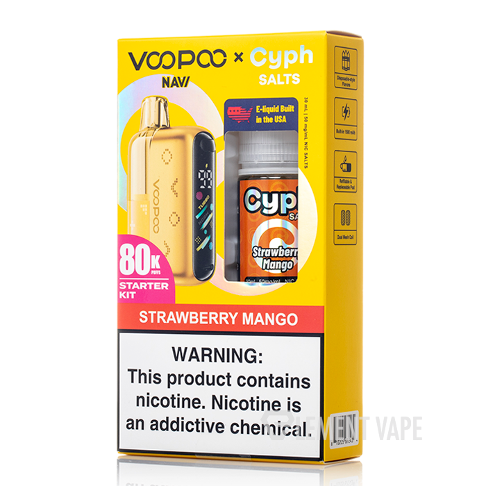 VOOPOO NAVI 50K Kit X Cyph Salts Bundle - $22.99