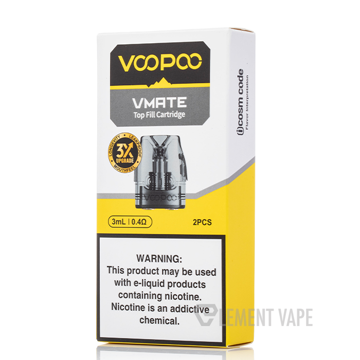 VOOPOO VMATE Top Fill Replacement Pods - $7.99 VOOPOO VMATE Top Fill Replacement Pods - $7.99