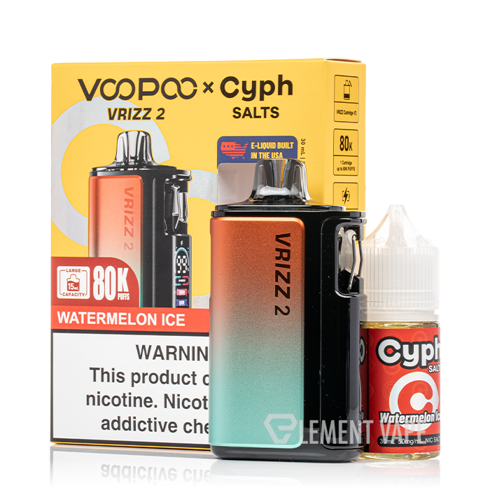 VOOPOO VRIZZ 2 X Cyph Salts Bundle - $29.99 VOOPOO VRIZZ 2 X Cyph Salts Bundle - $29.99