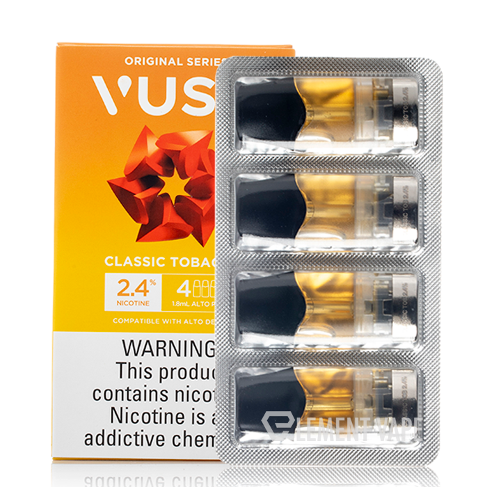 Vuse Alto Classic Tobacco Disposable Pods $15.99