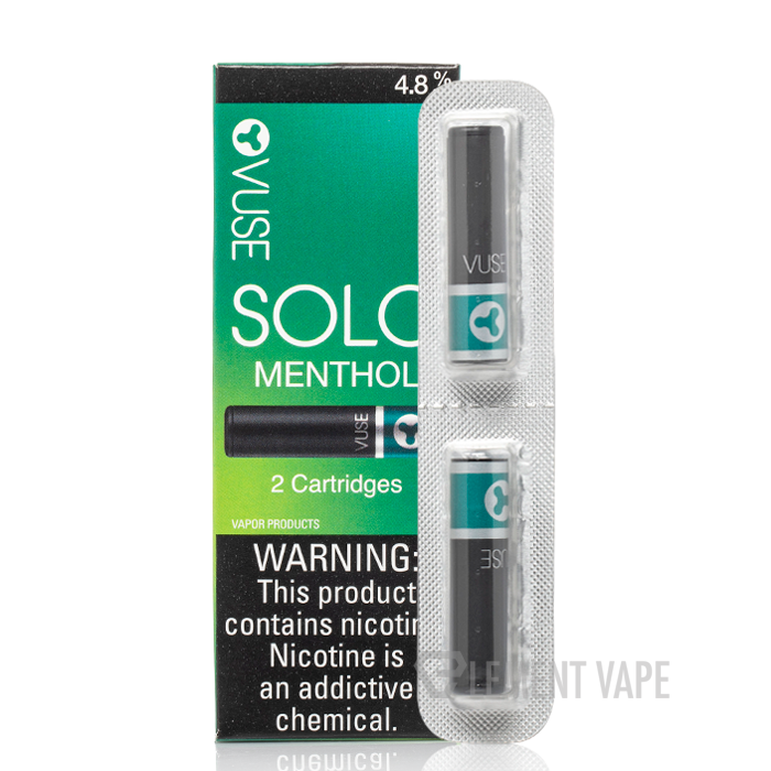Vuse Solo Prefilled Pods $17.99