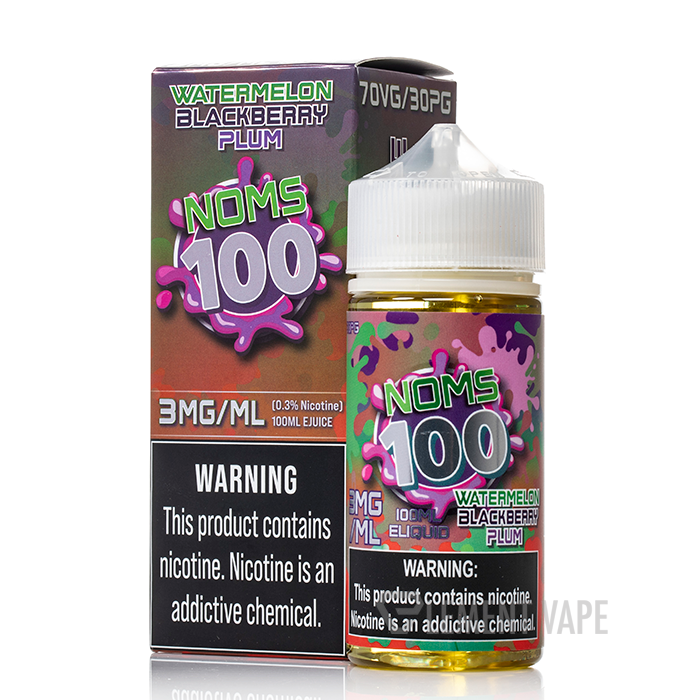 Watermelon Blackberry Plum - Noms 100 by Nomenon - 100mL $13.99