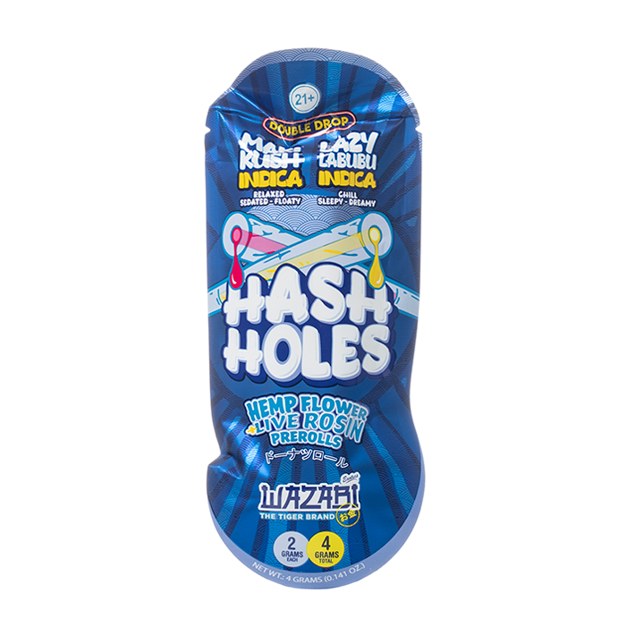 Wazabi Exotics THCP Hash Holes Prerolls 4G - $8.99