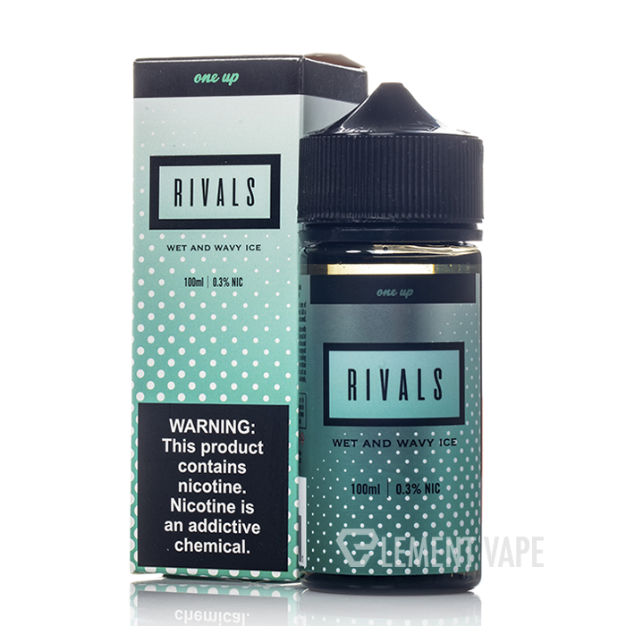 wet vape juice N Wavy Ice - RIVALS - One Up Vapor - 100mL Flavour:Mint: Menthol Lost THC Liquid Diamond THCa Disposable 7G Price Voopoo Drag S Pro