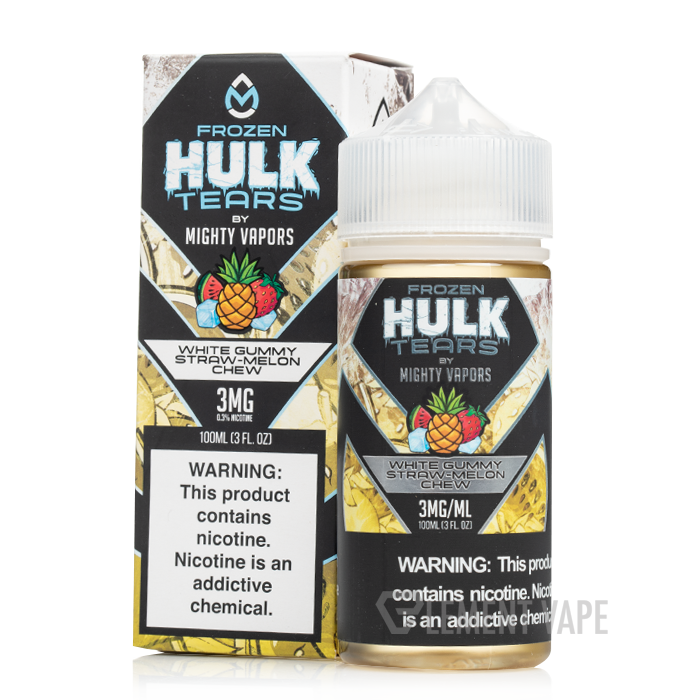 elfbar nachfüll pod läuft aus Frozen White Gummy Straw Melon Chew - Hulk Tears