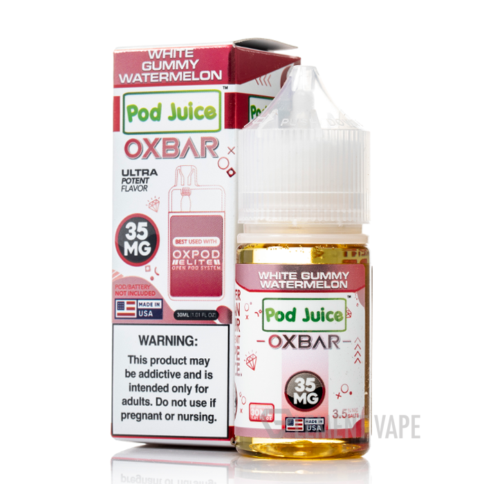 elf bar vape uk White Gummy RAZ X Pod Juice 100ml main image 0
